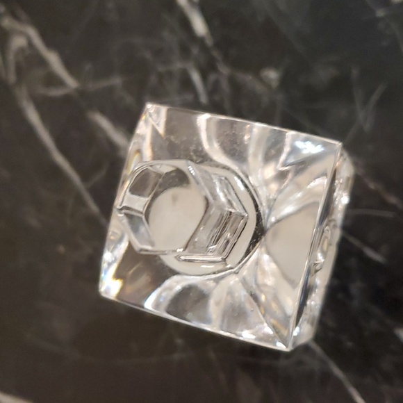 NWT Alef Judaica 100% Crystal Chanukah Dreidel Vintage 1990's & Original Box - Picture 6 of 12